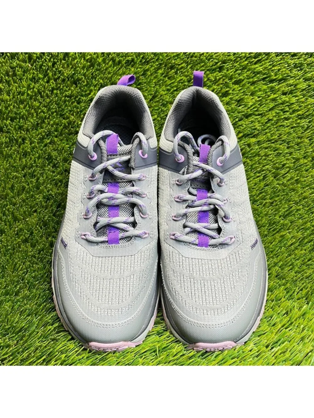 Skechers D'Lux Journey Marigold Womens Size 7.5 Gray Pink Running Shoes Sneakers